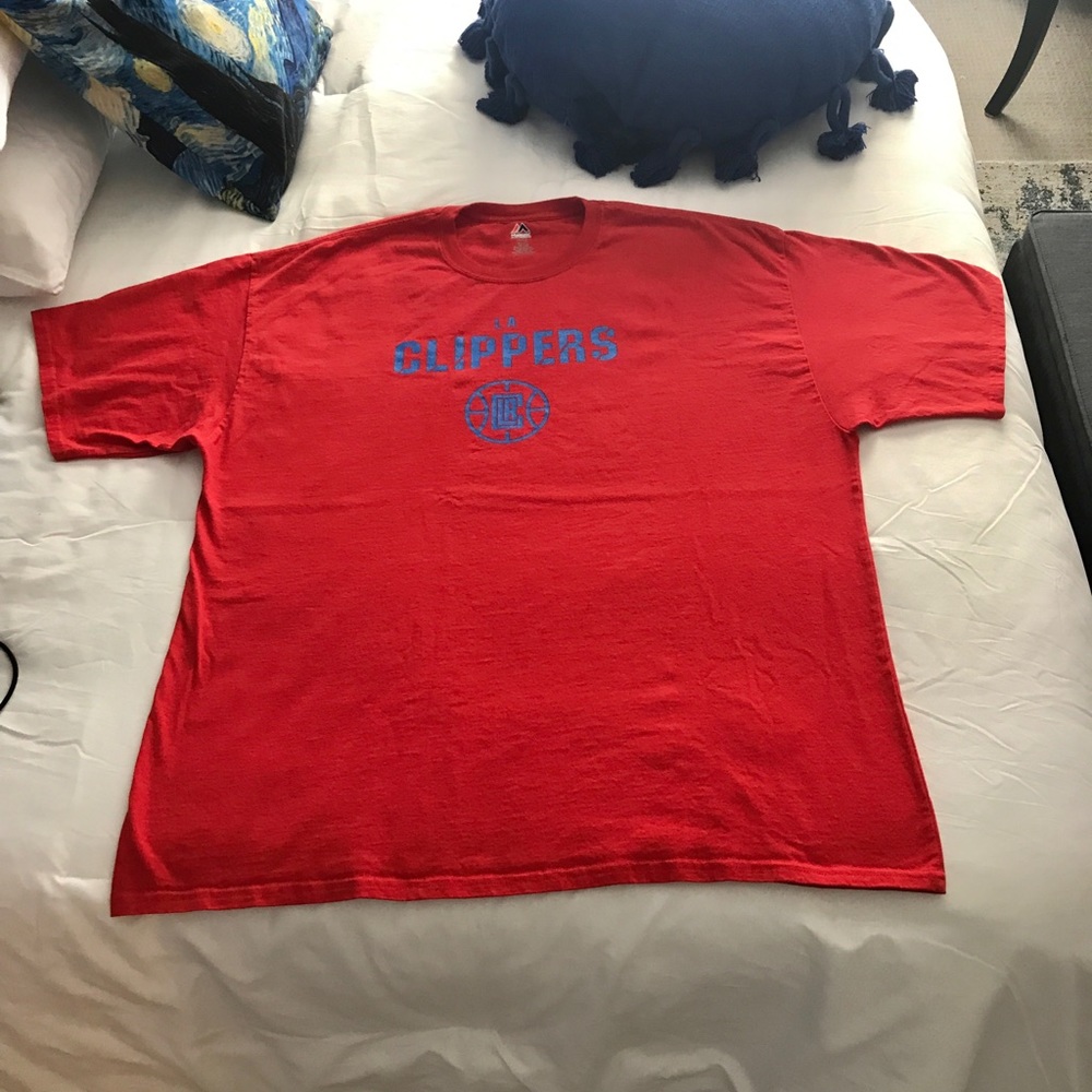 MAJESTIC LA CLIPPERS TSHIRT